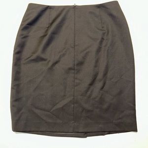 Women’s Brooks Brothers 346 Black pencil Skirt Sz 10P petite business formal